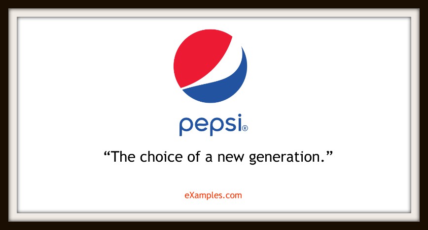 Pepsi Slogan