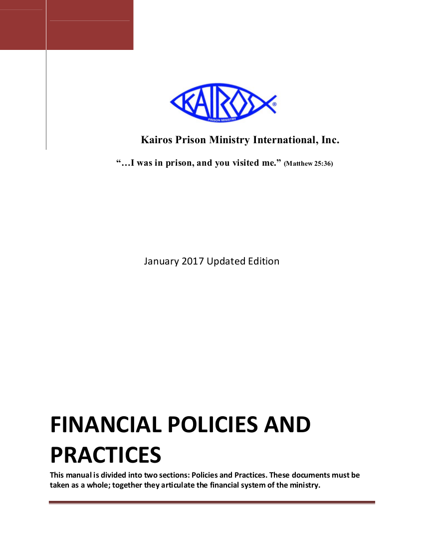 Financial Policy 15  Examples Format Pdf Examples