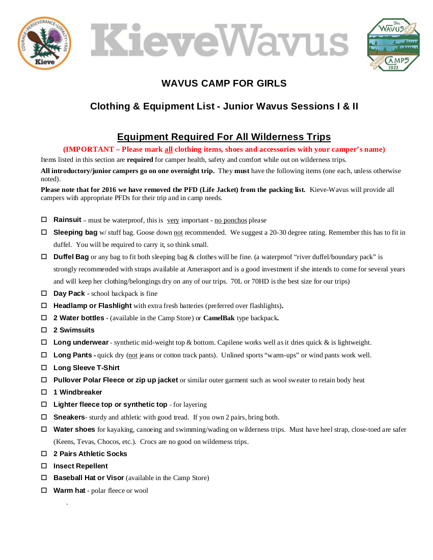 Camping Checklist - 19+ Examples, Format, Benefits, Pdf
