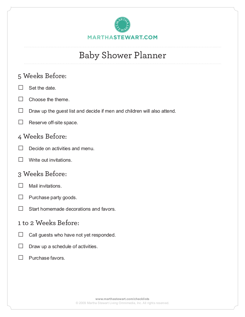 Sample Baby Shower Program Agenda - Baby Shower With Baby Shower Agenda Template