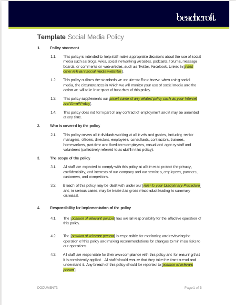 social-media-policy-examples-13-in-pdf-google-docs-pages-word