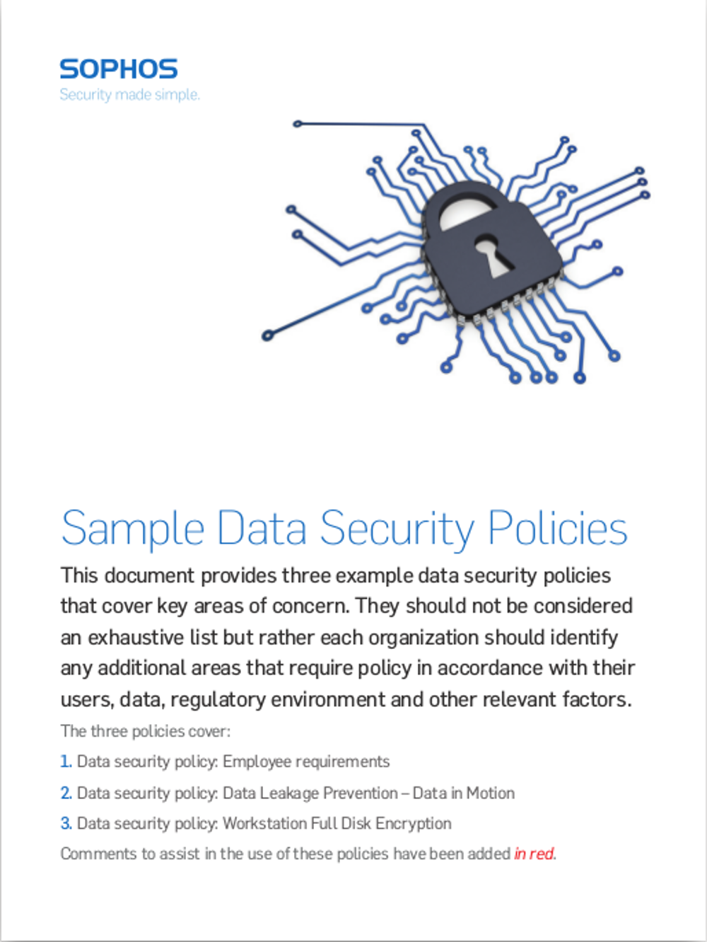 case study on information security policies