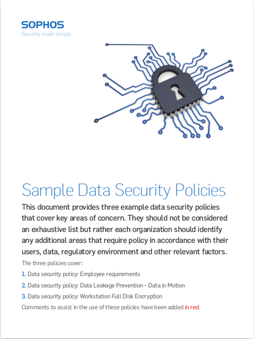 Security Policy 16 Examples Format Pdf