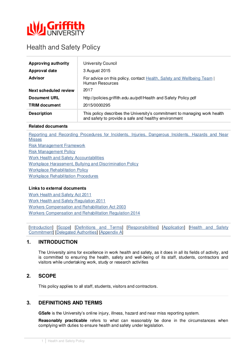 8-free-workplace-safety-policy-templates-pdf-free-premium-templates