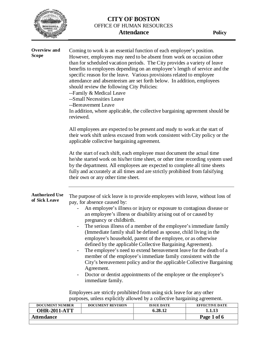 Attendance Policy 15 Examples Format Pdf Examples Attendance Policy 15 Examples Format Pdf Examples