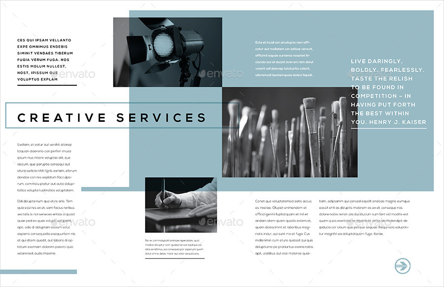 Creative Services Brochure