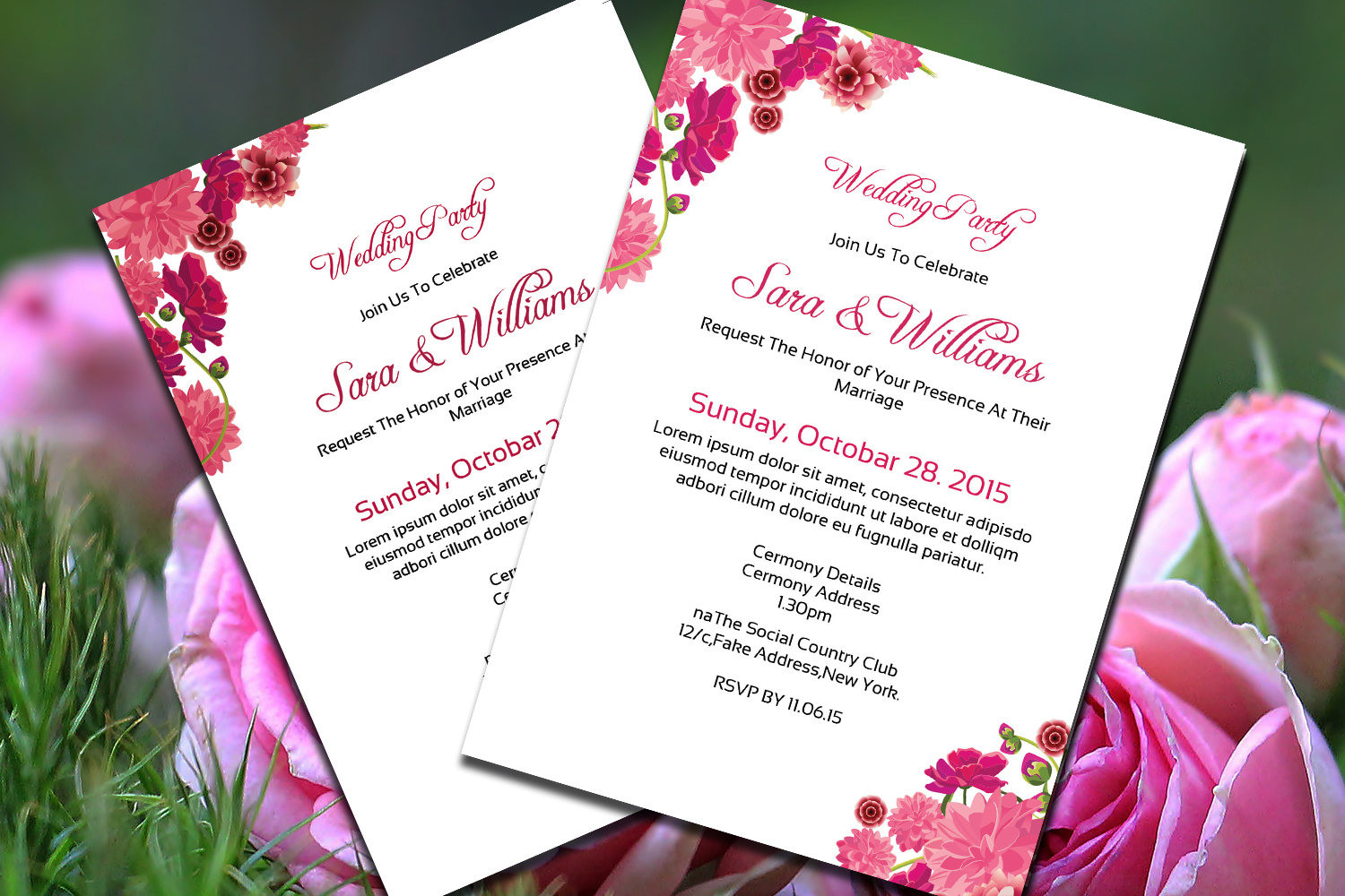 FREE 16 Wedding Party Invitation Designs Examples In Word PSD AI 