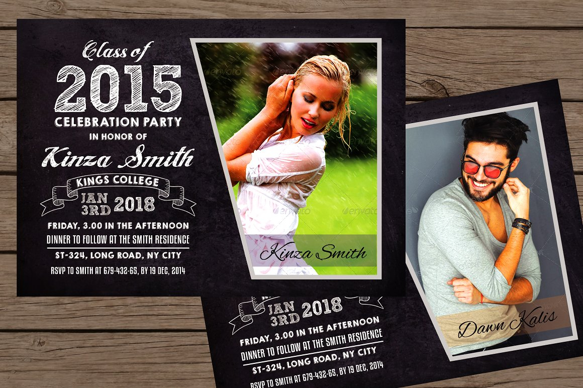 Graduation Announcement Party Invitation