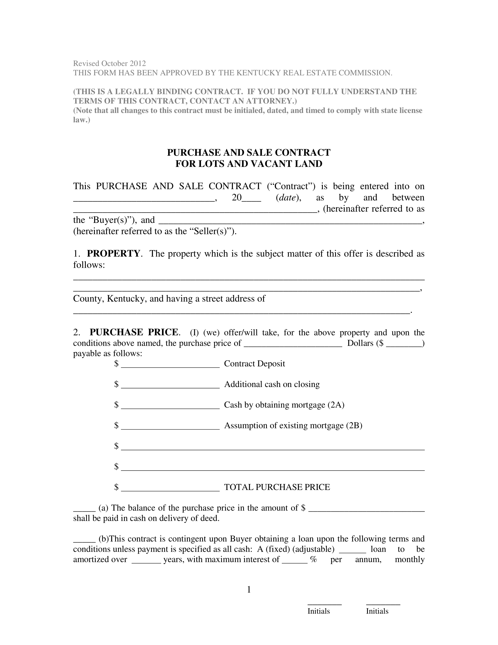 assignment of contract of purchase and sale bc