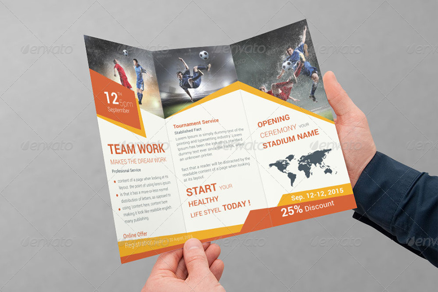 Sports Brochure - 16+ Examples, Illustrator, Design, Word, Pages ...