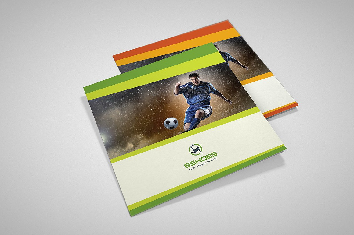 square sport trifold brochure