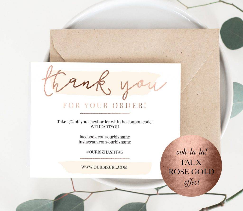 Business Thank You Card 17 Examples Format Sample Examples