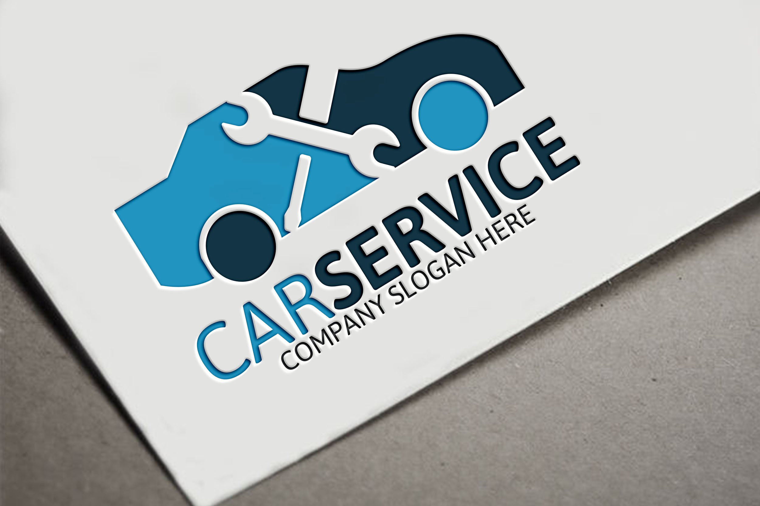 Car service vector logo isolated on black background 10598026 Vector Art at  Vecteezy