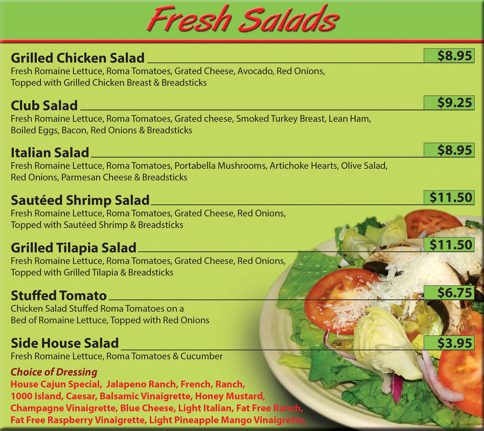 Healthy Food Menu Restaurant Best Design Idea