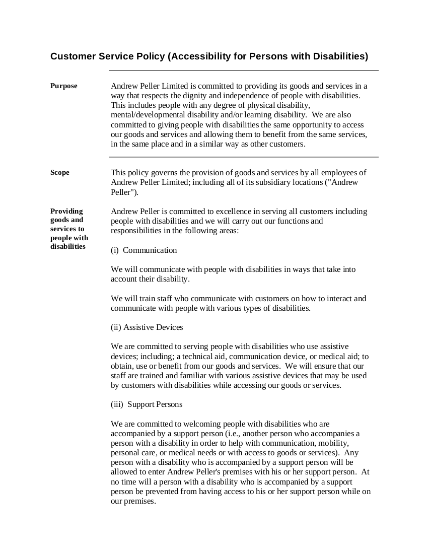 customer-service-policy-22-examples-format-pdf-examples