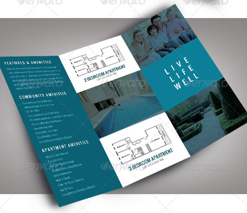 apartment brochure template