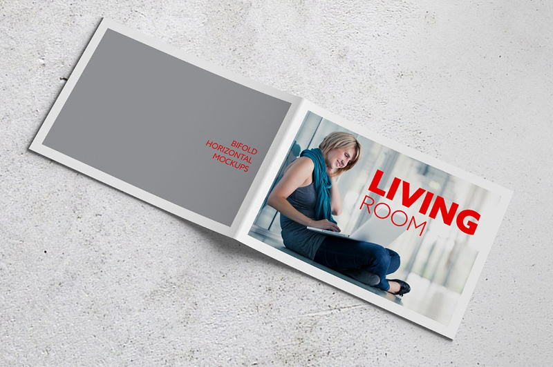 bifold horizontal brochure
