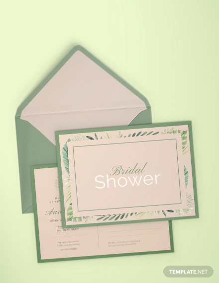 bridal shower invitation 