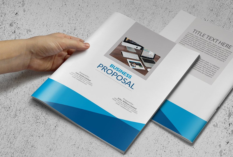 business proposal brochure