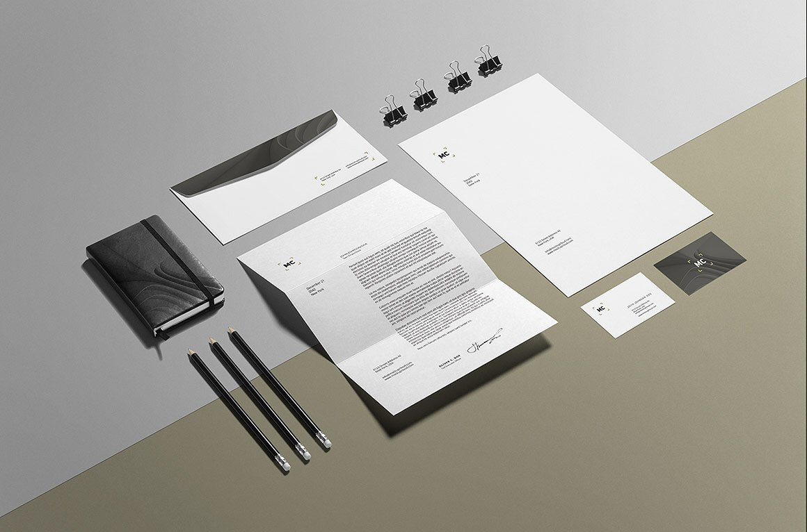 Business Stationery Mockup