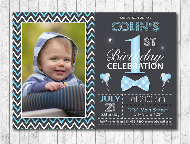 Baby Boy First Birthday - 14+ Examples, Format, Pdf | Examples