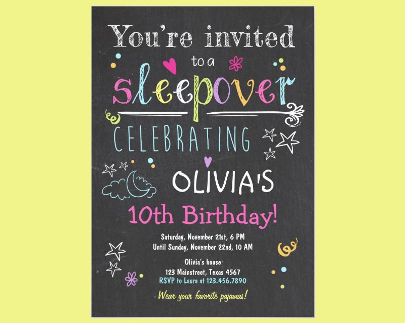 Sleepover Invitation 15+ Examples, Format, Pdf Examples