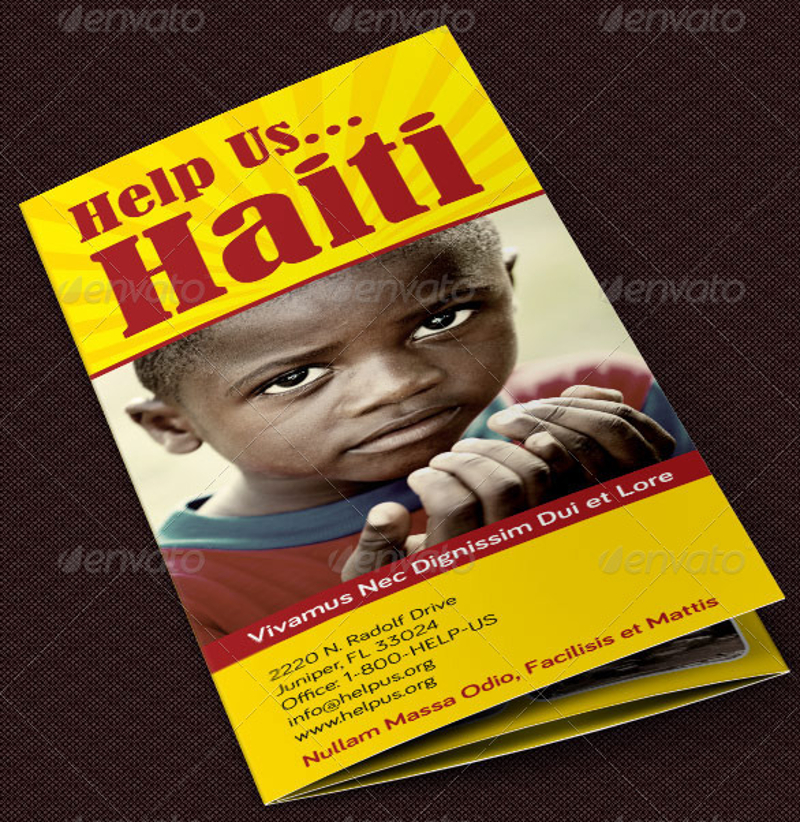 Charity Organization Brochure Template