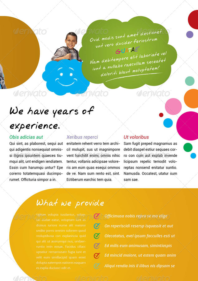 Child Care Brochure 13+ Examples, Format, Pdf Examples