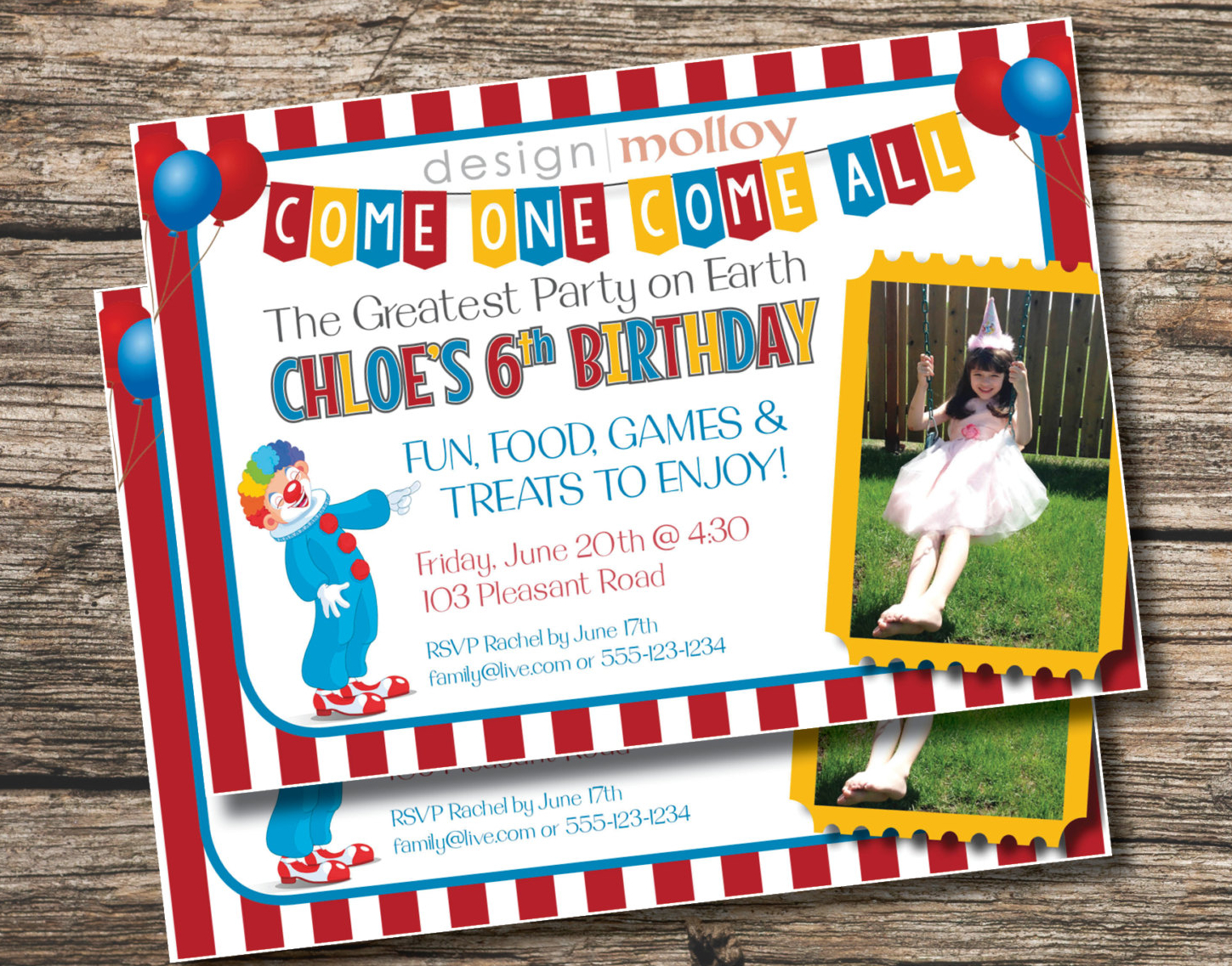 Children's Party Invitation 16+ Examples, Format, Pdf Examples