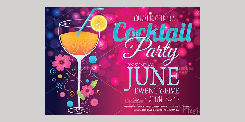 cocktail party invitation2