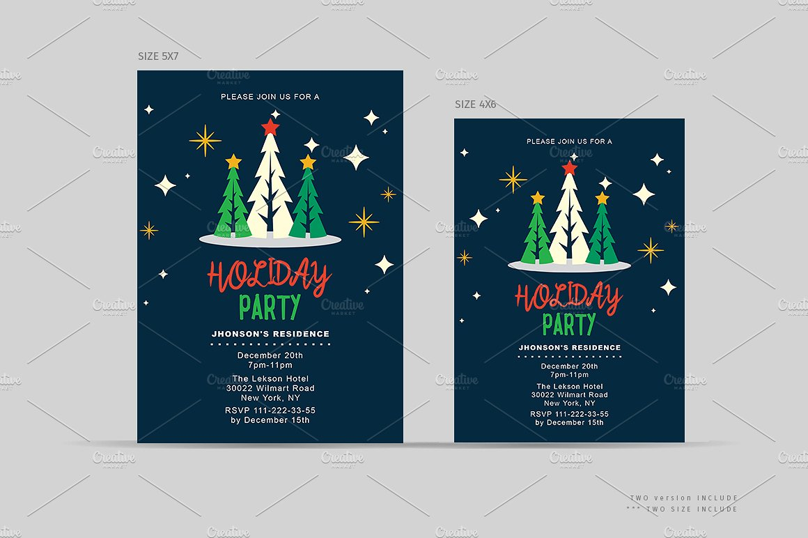 company holiday party invitation