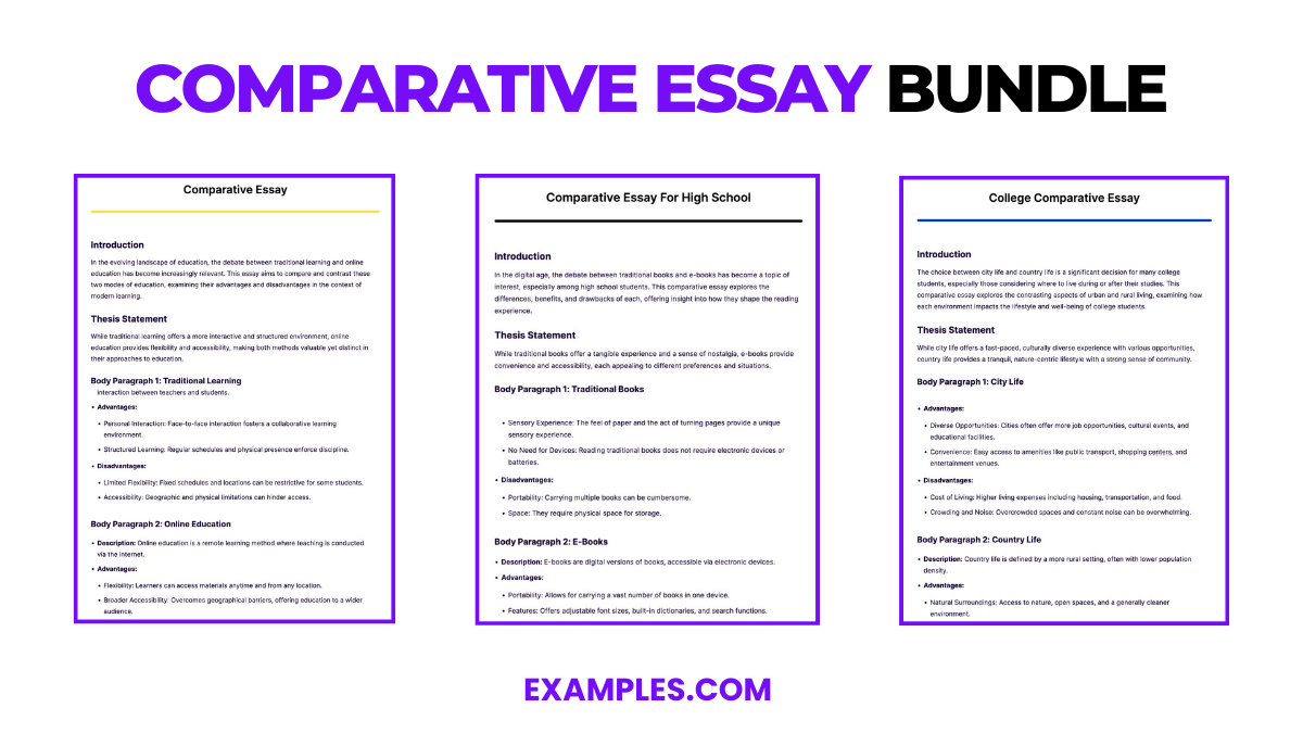 comparative law essay structure