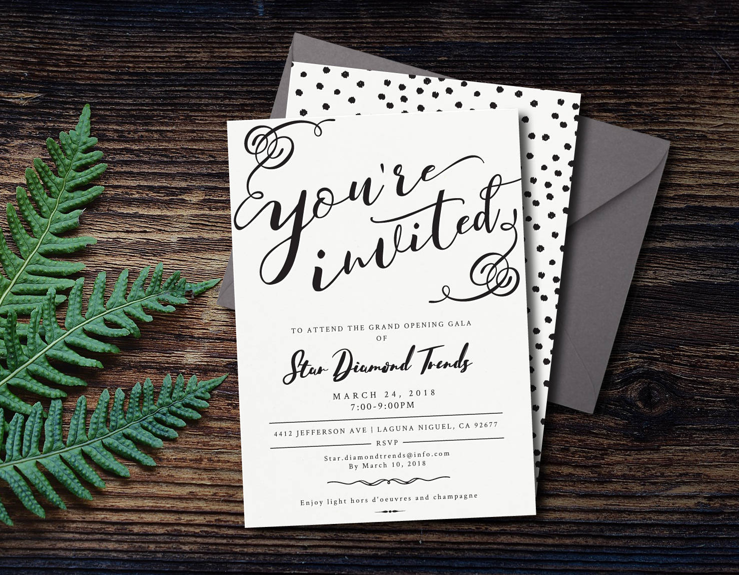 Corporate Event Invite Examples