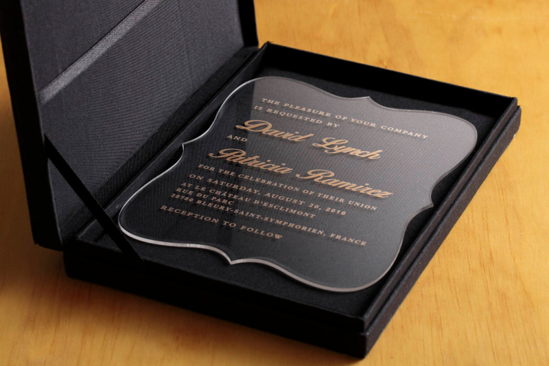 Custom Wedding Luxury Invitation Design