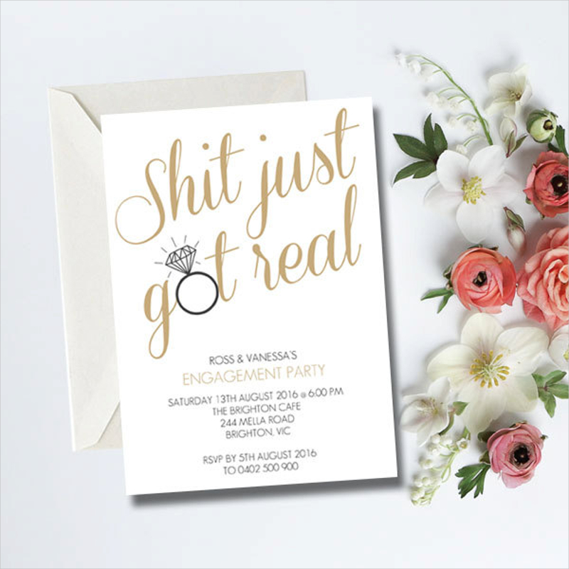 DIY Printable Wedding Invitation