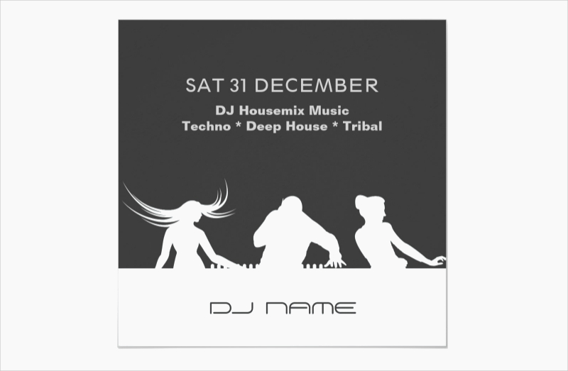 Dj Party Invitation 16+ Examples, Format, Pdf Examples