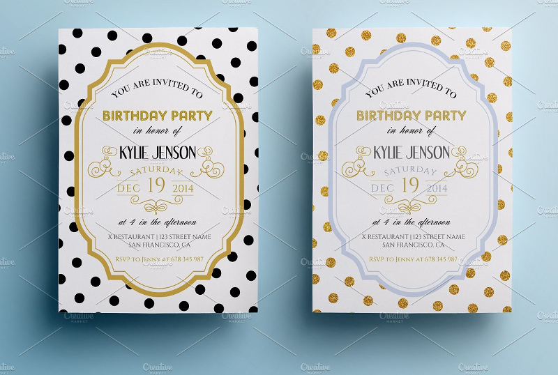 Birthday Party Invitation - 20+ Examples, Format, Pdf | Examples
