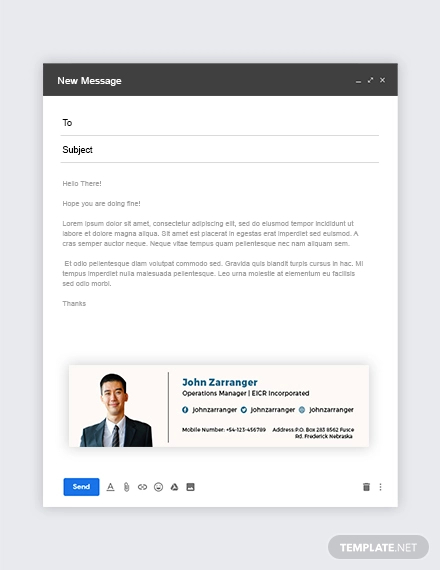 corporate email signatures examples