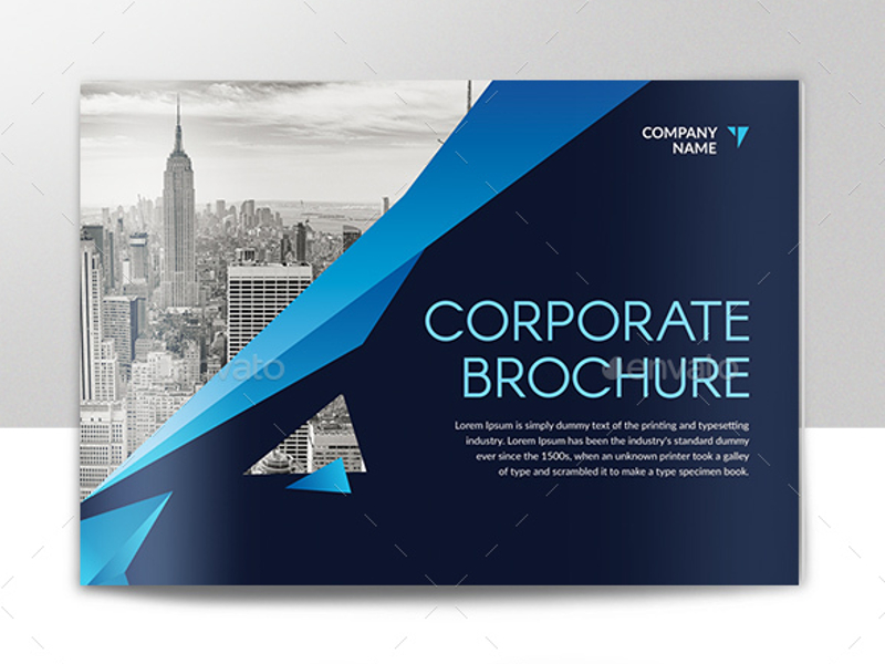 elegant corporate brochure