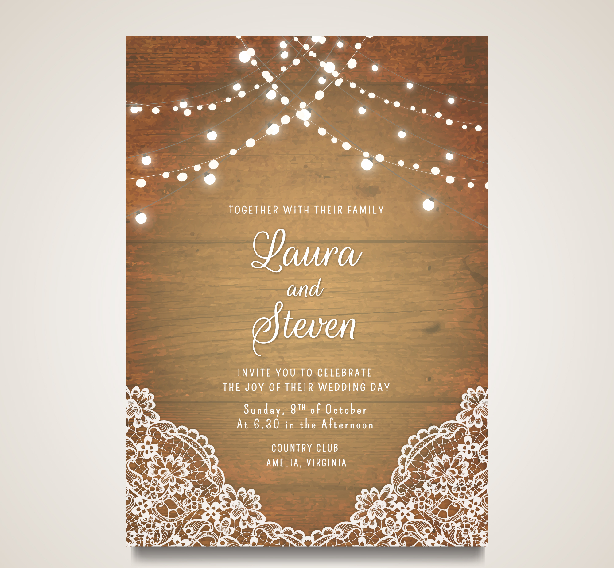 elegant wedding invitation1