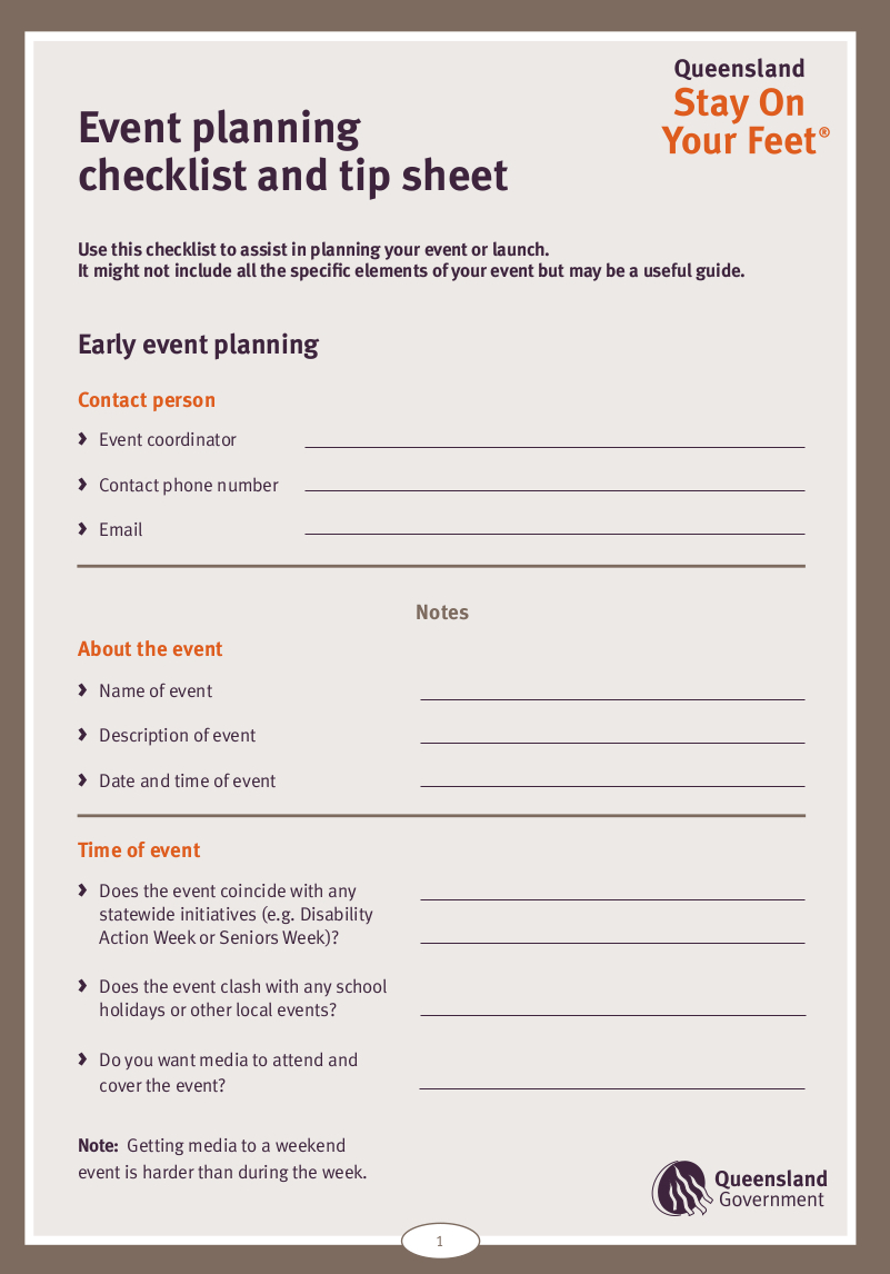 Event Planning Checklist 13 Examples Format Pdf Examples