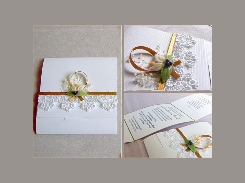 First Communion Invitation Design