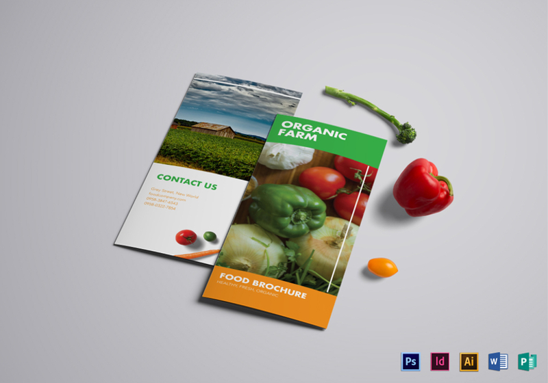 Food Brochure Template