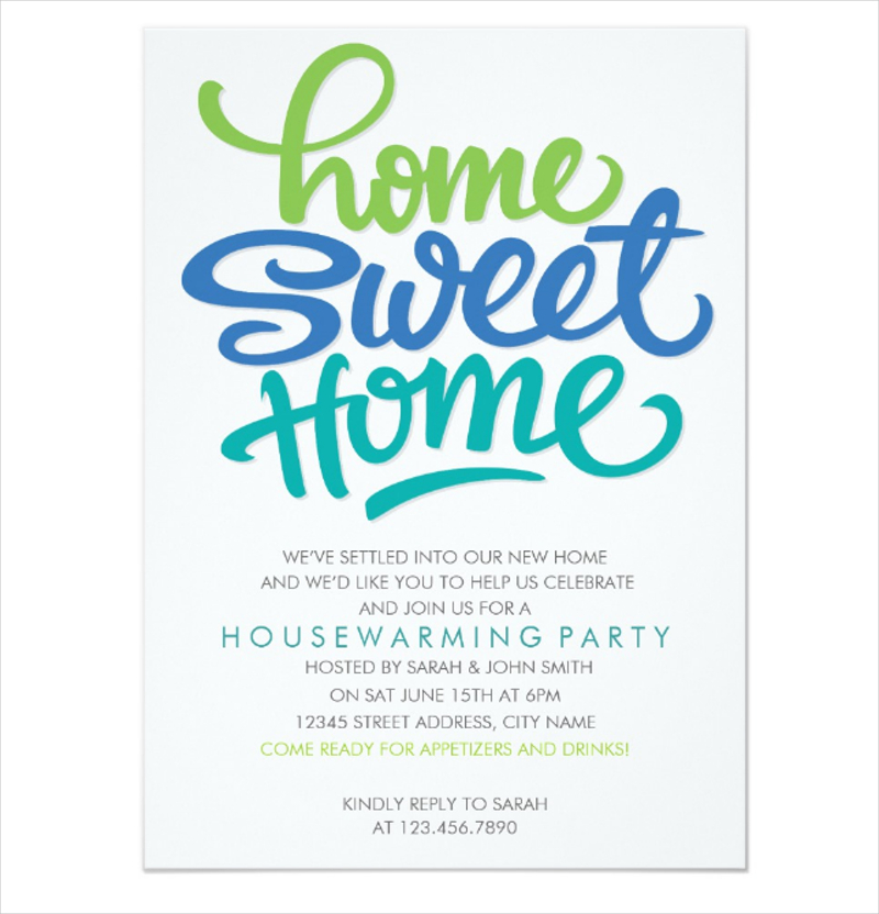 Fun Housewarming Party Invitation