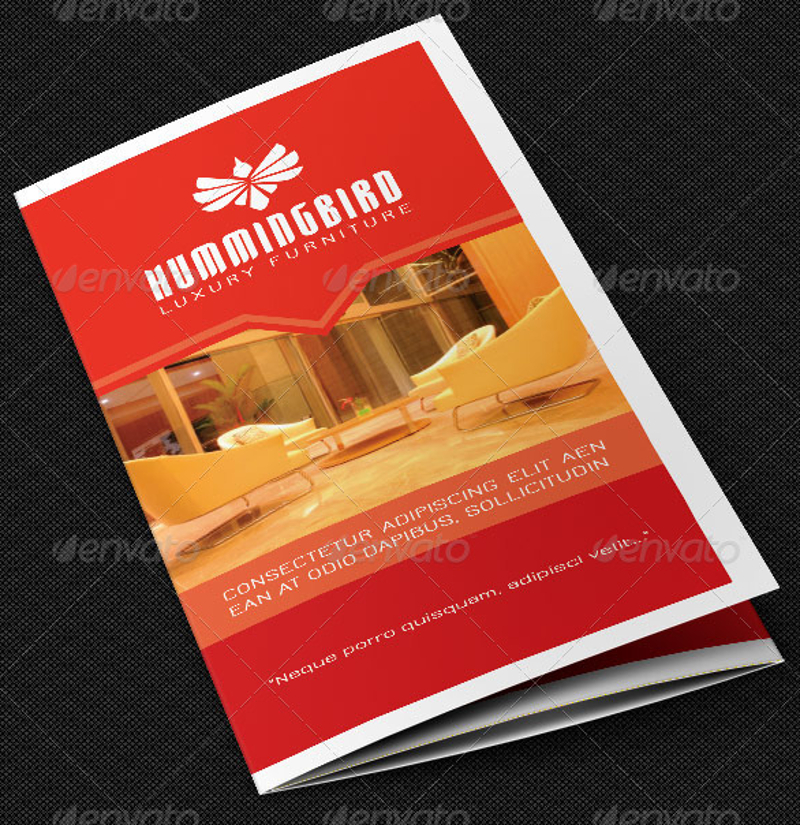 furniture sales brochure 