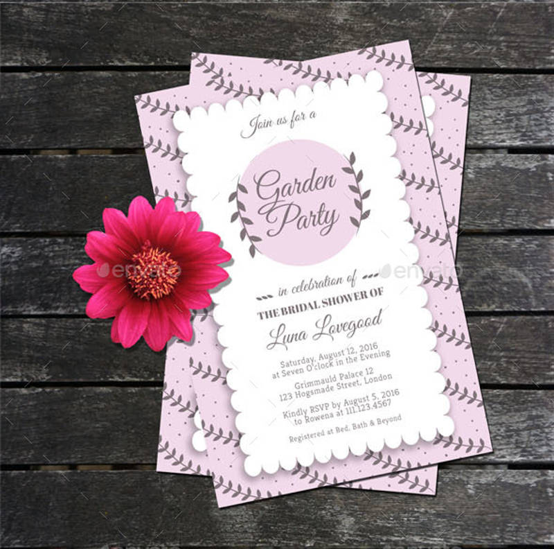 Printable Bridal Shower Invitation - 21+ Examples, Format, Pdf | Examples