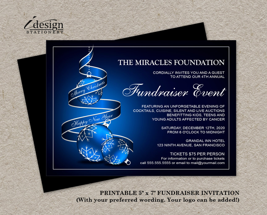 FREE 14 Fundraiser Invitation Designs Examples In PSD AI EPS 