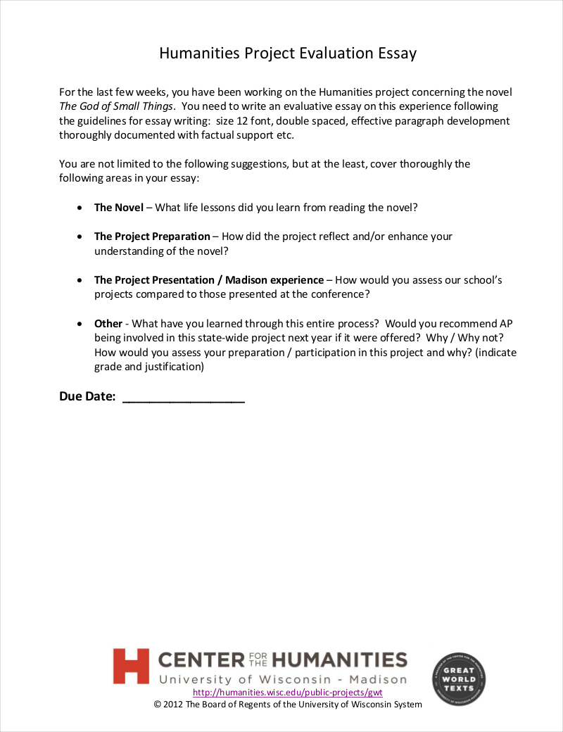 restaurant evaluation essay sample