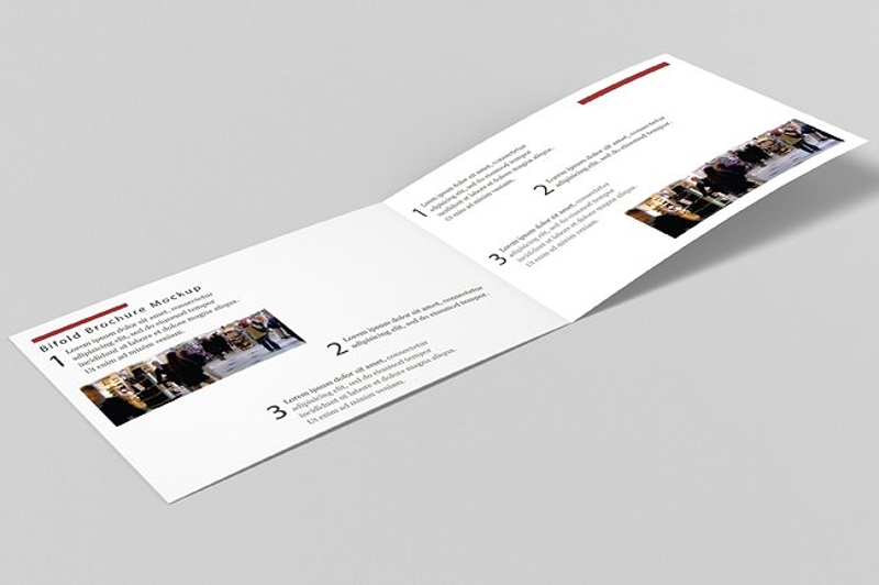 landscape bi fold brochure