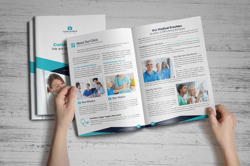 medical health care brochure